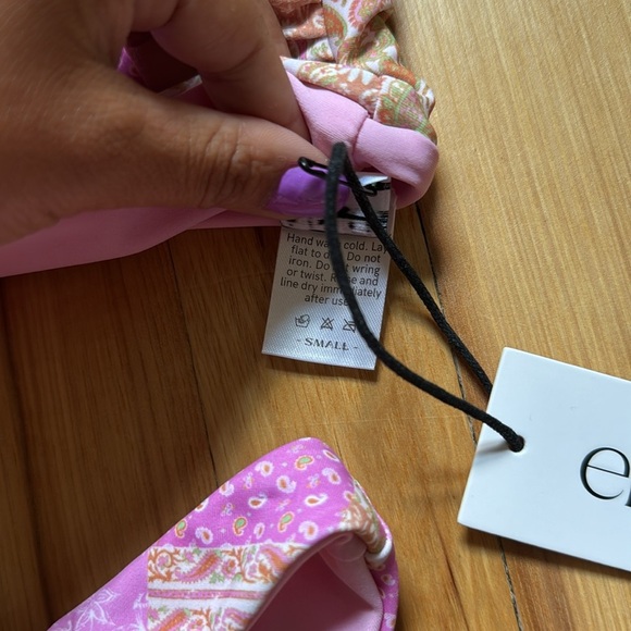 Elysiian Pink Paisley Bikini - Picture 3 of 10